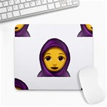 Emoji Hajib Large Mousepad