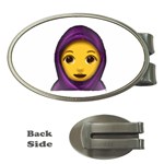 Emoji Hajib Money Clip (Oval)