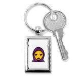 Emoji Hajib Key Chain (Rectangle)