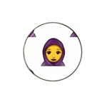 Emoji Hajib Hat Clip Ball Marker