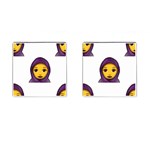 Emoji Hajib Cufflinks (Square)