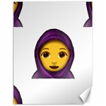 Emoji Hajib Canvas 18  x 24 