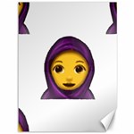 Emoji Hajib Canvas 36  x 48 