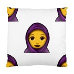 Emoji Hajib Standard Cushion Case (One Side)