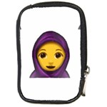 Emoji Hajib Compact Camera Leather Case