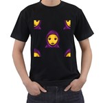 Emoji Hajib Men s T-Shirt (Black)