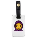 Emoji Hajib Luggage Tag (one side)