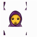 Emoji Hajib Small Garden Flag (Two Sides)