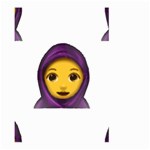 Emoji Hajib Large Garden Flag (Two Sides)