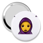 Emoji Hajib 3  Handbag Mirror