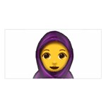 Emoji Hajib Satin Shawl