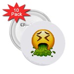 Emoji Puking 2.25  Button (10 pack)