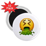 Emoji Puking 2.25  Magnet (10 pack)