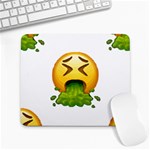 Emoji Puking Large Mousepad