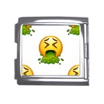 Emoji Puking Mega Link Italian Charm (18mm)