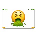 Emoji Puking Magnet (Rectangular)