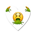 Emoji Puking Magnet (Heart)