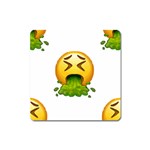 Emoji Puking Magnet (Square)