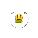 Emoji Puking Golf Ball Marker