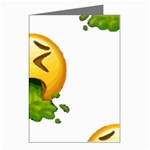 Emoji Puking Greeting Cards (Pkg of 8)