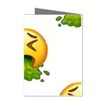 Emoji Puking Mini Greeting Cards (Pkg of 8)