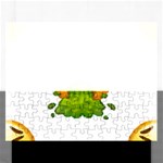 Emoji Puking Jigsaw Puzzle (Rectangular)