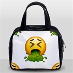 Emoji Puking Classic Handbag (Two Sides)