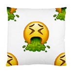 Emoji Puking Standard Cushion Case (Two Sides)