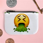 Emoji Puking Mini Coin Purse