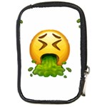 Emoji Puking Compact Camera Leather Case