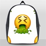 Emoji Puking School Bag (Large)