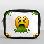 Emoji Puking Mini Toiletries Bag (One Side)