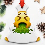 Emoji Puking Ornament (Christmas Tree) 