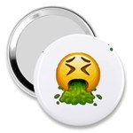 Emoji Puking 3  Handbag Mirror