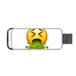 Emoji Puking Portable USB Flash (One Side)