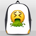 Emoji Puking School Bag (XL)