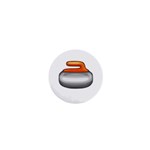 Emoji Curling Stone 1  Mini Button