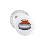 Emoji Curling Stone 1.75  Button