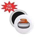 Emoji Curling Stone 1.75  Magnet (100 pack) 