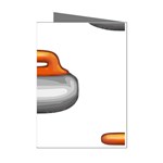 Emoji Curling Stone Mini Greeting Cards (Pkg of 8)