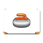 Emoji Curling Stone Small Doormat