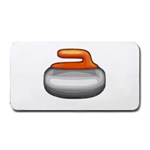 Emoji Curling Stone Medium Bar Mat