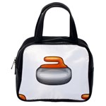 Emoji Curling Stone Classic Handbag (One Side)