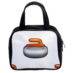 Emoji Curling Stone Classic Handbag (Two Sides)