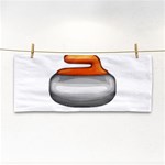 Emoji Curling Stone Hand Towel