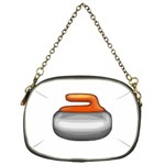 Emoji Curling Stone Chain Purse (One Side)