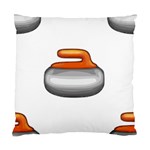 Emoji Curling Stone Standard Cushion Case (One Side)