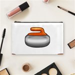 Emoji Curling Stone Cosmetic Bag (Medium)