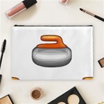 Emoji Curling Stone Cosmetic Bag (Large)