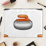 Emoji Curling Stone Cosmetic Bag (XL)